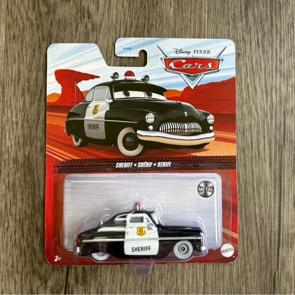 Disney Other - 3” Disney Pixar Metal Sheriff Car